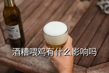 酒糟喂雞有什么影響嗎