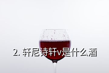 2. 軒尼詩軒v是什么酒