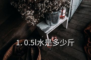 1. 0.5l水是多少斤