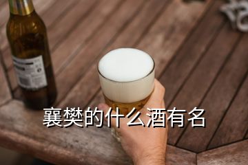 襄樊的什么酒有名