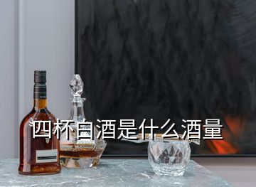 四杯白酒是什么酒量