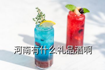 河南有什么禮品酒啊