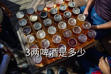 3兩啤酒是多少