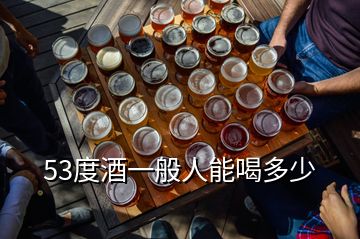 53度酒一般人能喝多少