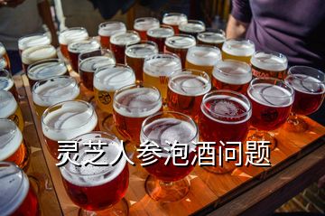 靈芝人參泡酒問題