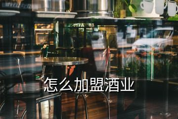 怎么加盟酒業(yè)