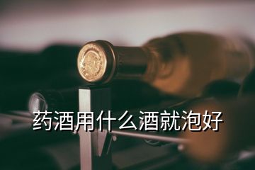 藥酒用什么酒就泡好