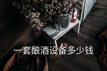 一套釀酒設(shè)備多少錢