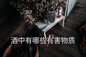 酒中有哪些有害物質(zhì)