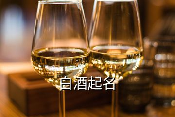 白酒起名