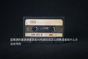 藍(lán)莓酒的基酒酒基我有80噸誰(shuí)知道怎么銷(xiāo)售或者有什么方法合作的