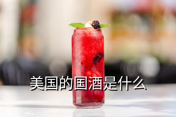 美國(guó)的國(guó)酒是什么