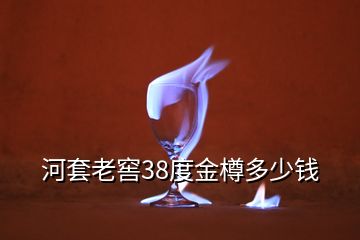 河套老窖38度金樽多少錢