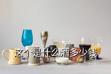 這個是什么酒多少錢