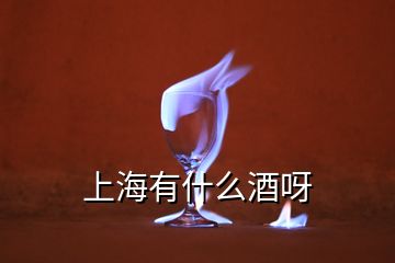 上海有什么酒呀