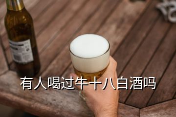 有人喝過牛十八白酒嗎