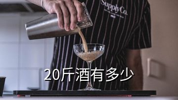 20斤酒有多少