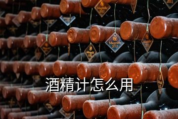 酒精計怎么用