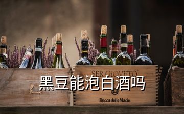 黑豆能泡白酒嗎