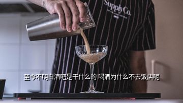 至今不明白酒吧是干什么的 喝酒為什么不去飯店呢