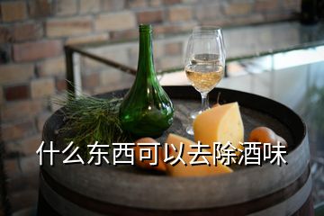 什么東西可以去除酒味