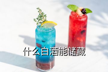 什么白酒能儲(chǔ)藏