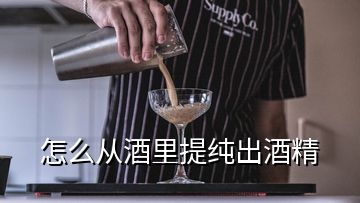 怎么從酒里提純出酒精