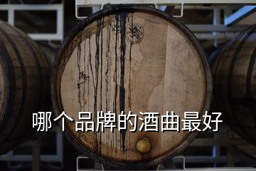 哪個品牌的酒曲最好