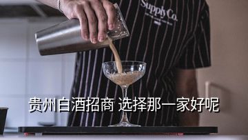 貴州白酒招商 選擇那一家好呢