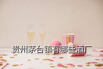 貴州茅臺(tái)鎮(zhèn)有哪些酒廠