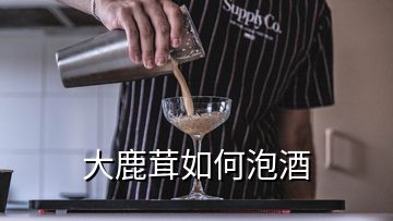 大鹿茸如何泡酒