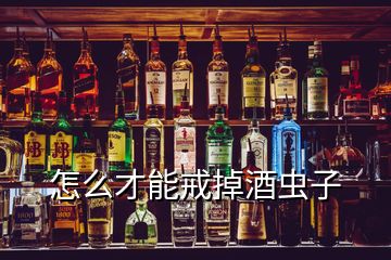 怎么才能戒掉酒蟲(chóng)子