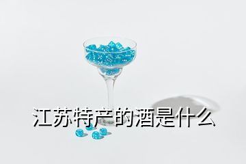 江蘇特產(chǎn)的酒是什么