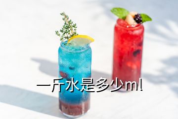 一斤水是多少ml