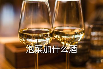 泡菜加什么酒