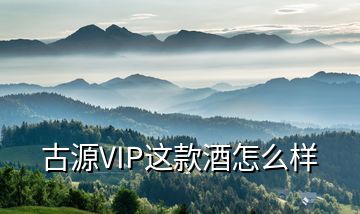 古源VIP這款酒怎么樣