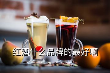 紅酒什么品牌的最好啊