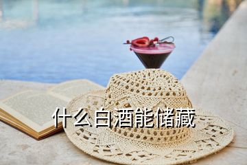 什么白酒能儲(chǔ)藏