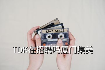 TDK在招聘嗎廈門集美