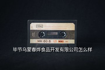 畢節(jié)烏蒙春燁食品開(kāi)發(fā)有限公司怎么樣