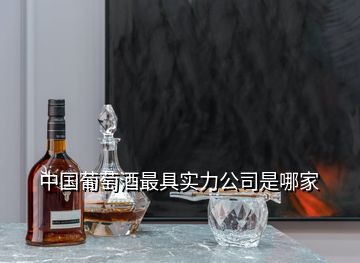 中國葡萄酒最具實力公司是哪家