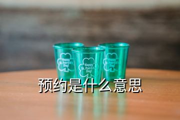 預(yù)約是什么意思