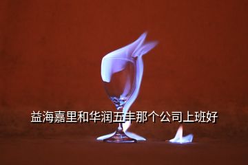 益海嘉里和華潤(rùn)五豐那個(gè)公司上班好