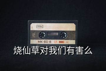 燒仙草對(duì)我們有害么