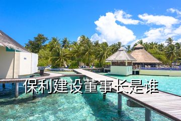 保利建設(shè)董事長(zhǎng)是誰