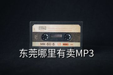 東莞哪里有賣MP3