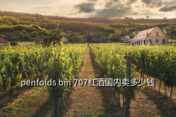 penfolds bin 707紅酒國內(nèi)賣多少錢