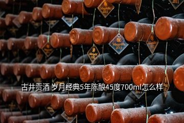 古井貢酒 歲月經(jīng)典5年陳釀45度700ml怎么樣