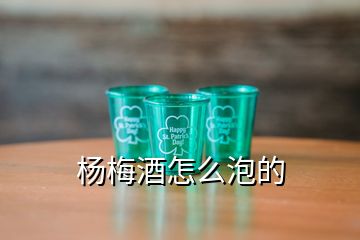 楊梅酒怎么泡的