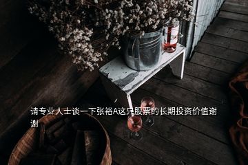 請專業(yè)人士談一下張?jiān)這只股票的長期投資價(jià)值謝謝